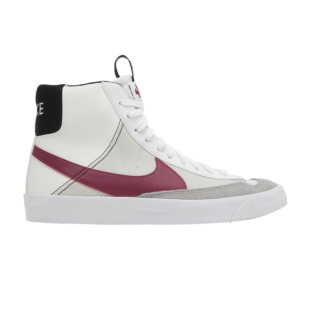 Кроссовки Nike Blazer Mid '77 SE GS 'White Rush Maroon'