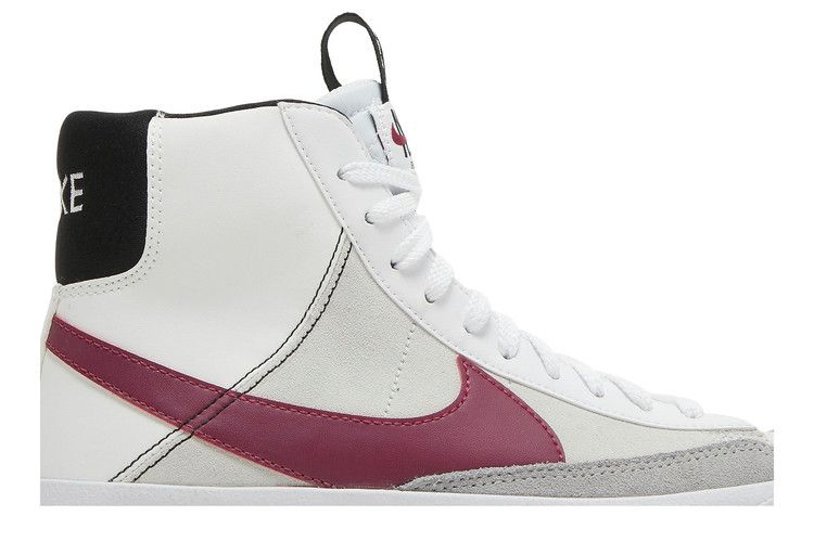 Кроссовки Nike Blazer Mid '77 SE GS 'White Rush Maroon'
