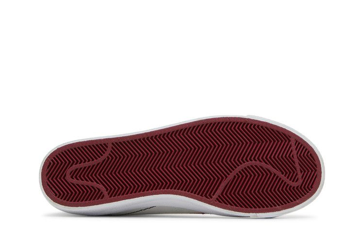 Кроссовки Nike Blazer Mid '77 SE GS 'White Rush Maroon'