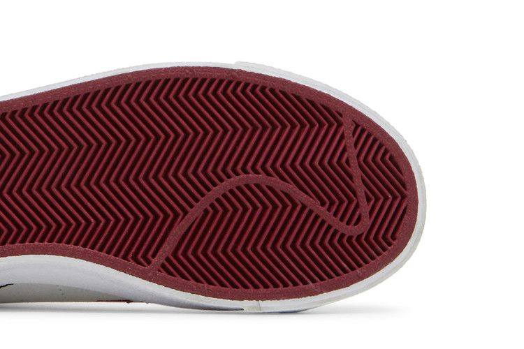 Кроссовки Nike Blazer Mid '77 SE GS 'White Rush Maroon'