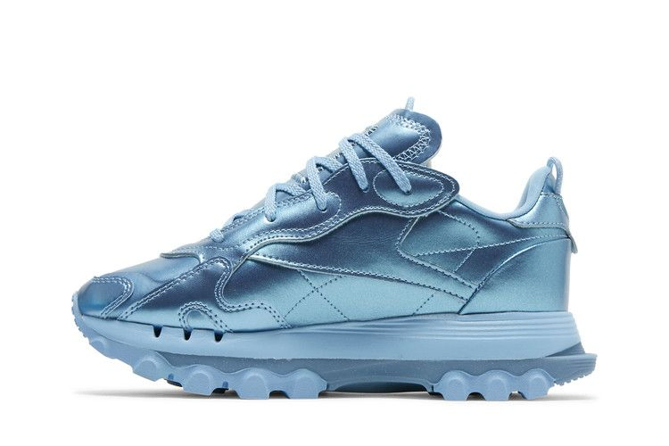 Кроссовки Reebok Cardi B x Wmns Classic Leather 'Fluid Blue'
