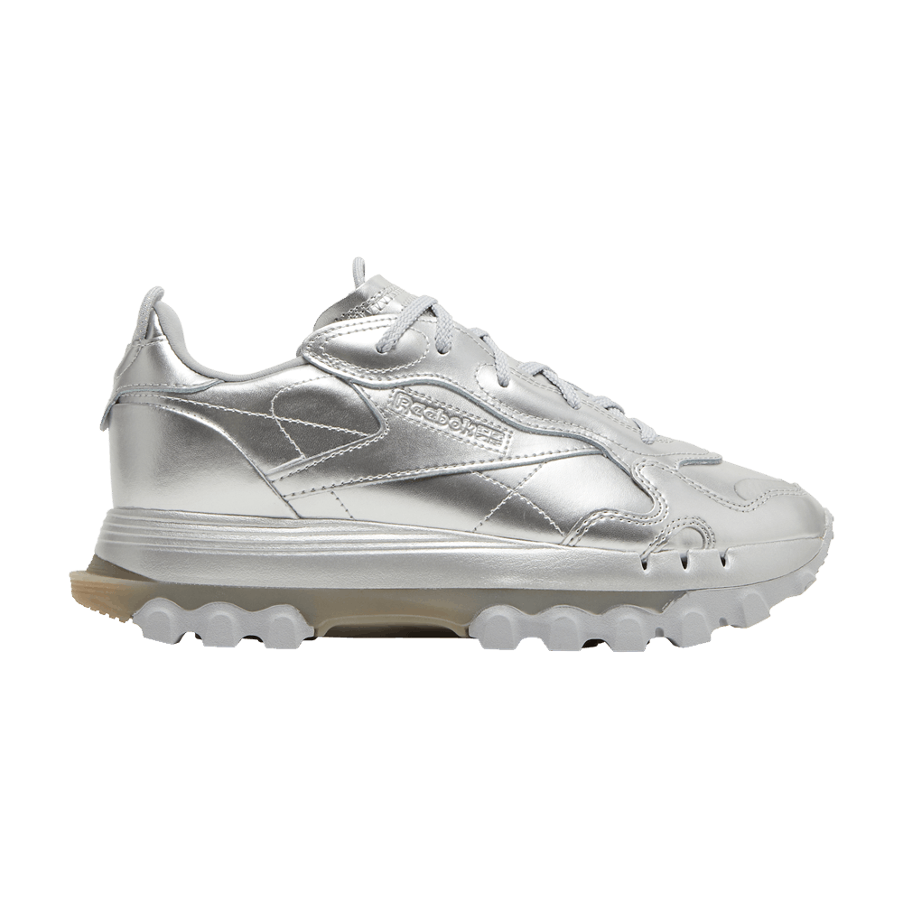Кроссовки Reebok Cardi B x Wmns Classic Leather 'Silver Metallic Pewter'