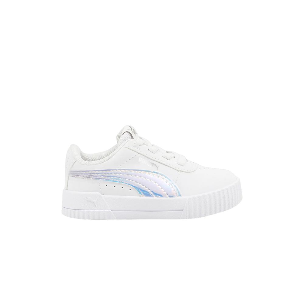 Кроссовки Puma Carina Holo Infant 'White Silver'