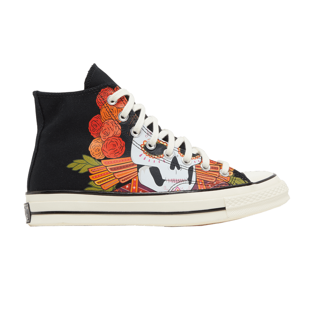 Кроссовки Converse Chuck 70 High 'Dia de los Muertos - Black'