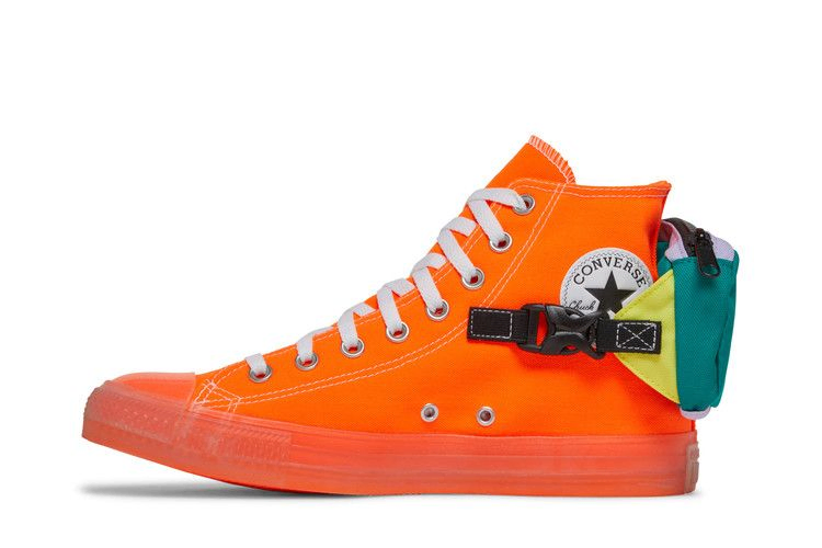 Кроссовки Converse Chuck Taylor All Star Buckle Up High 'Total Orange'