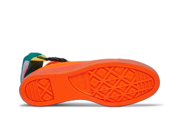 Кроссовки Converse Chuck Taylor All Star Buckle Up High 'Total Orange'