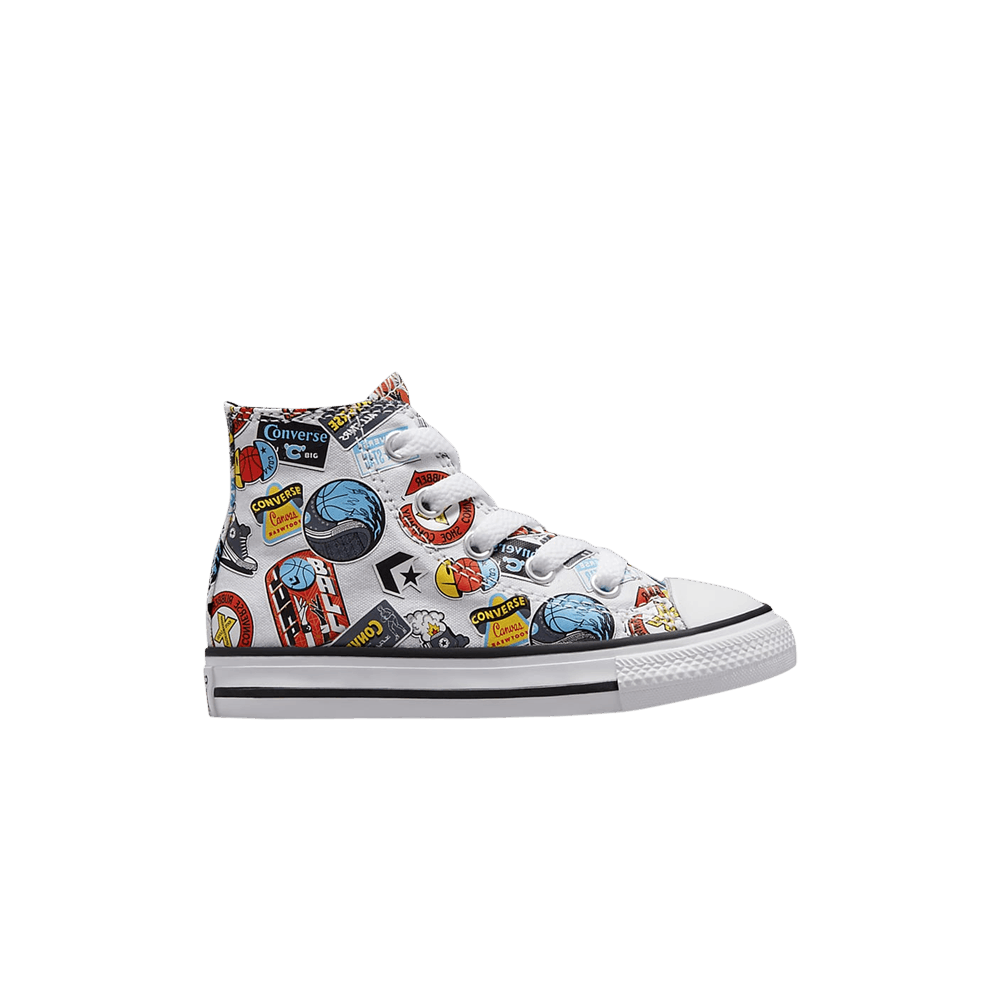 Кроссовки Converse Chuck Taylor All Star High TD 'Happy Hoops'