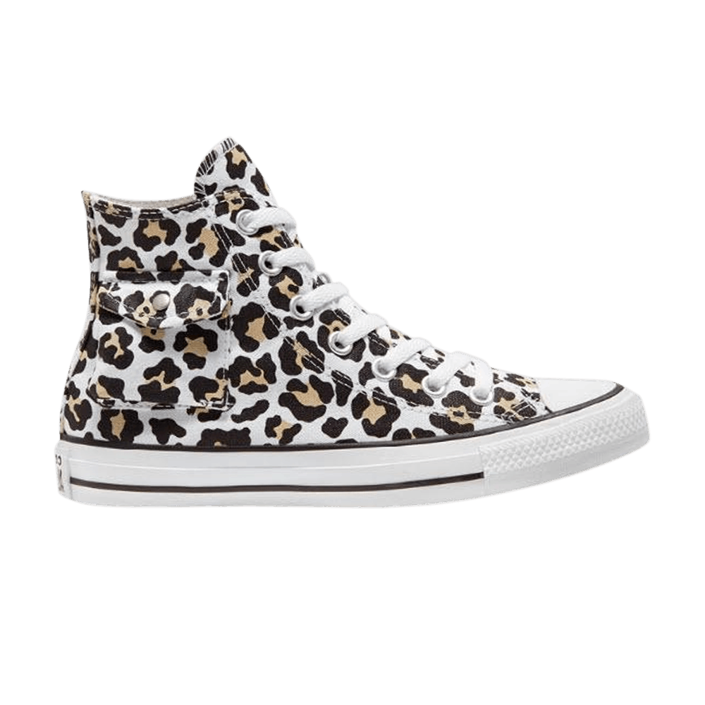 Кроссовки Converse Chuck Taylor All Star Pocket High 'Leopard'