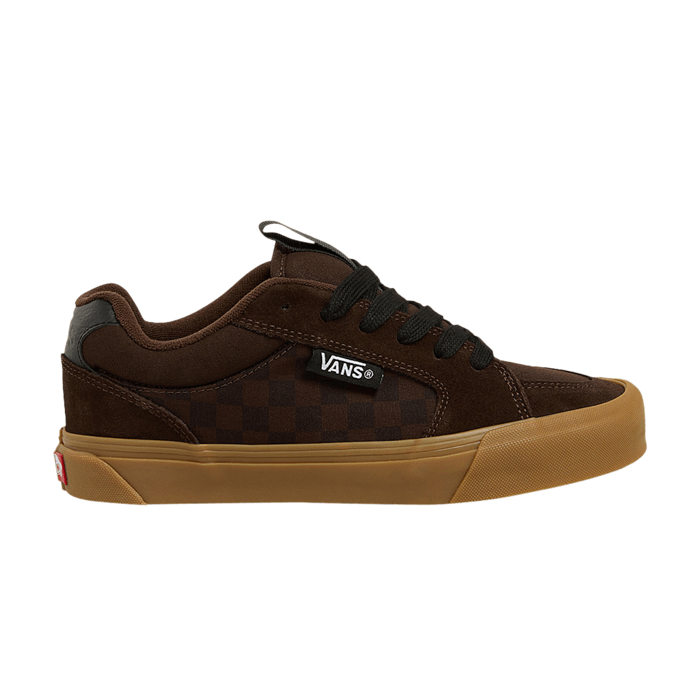 Кроссовки Vans Chukka Push LS 'Tonal Checkerboard - Demitasse Black'