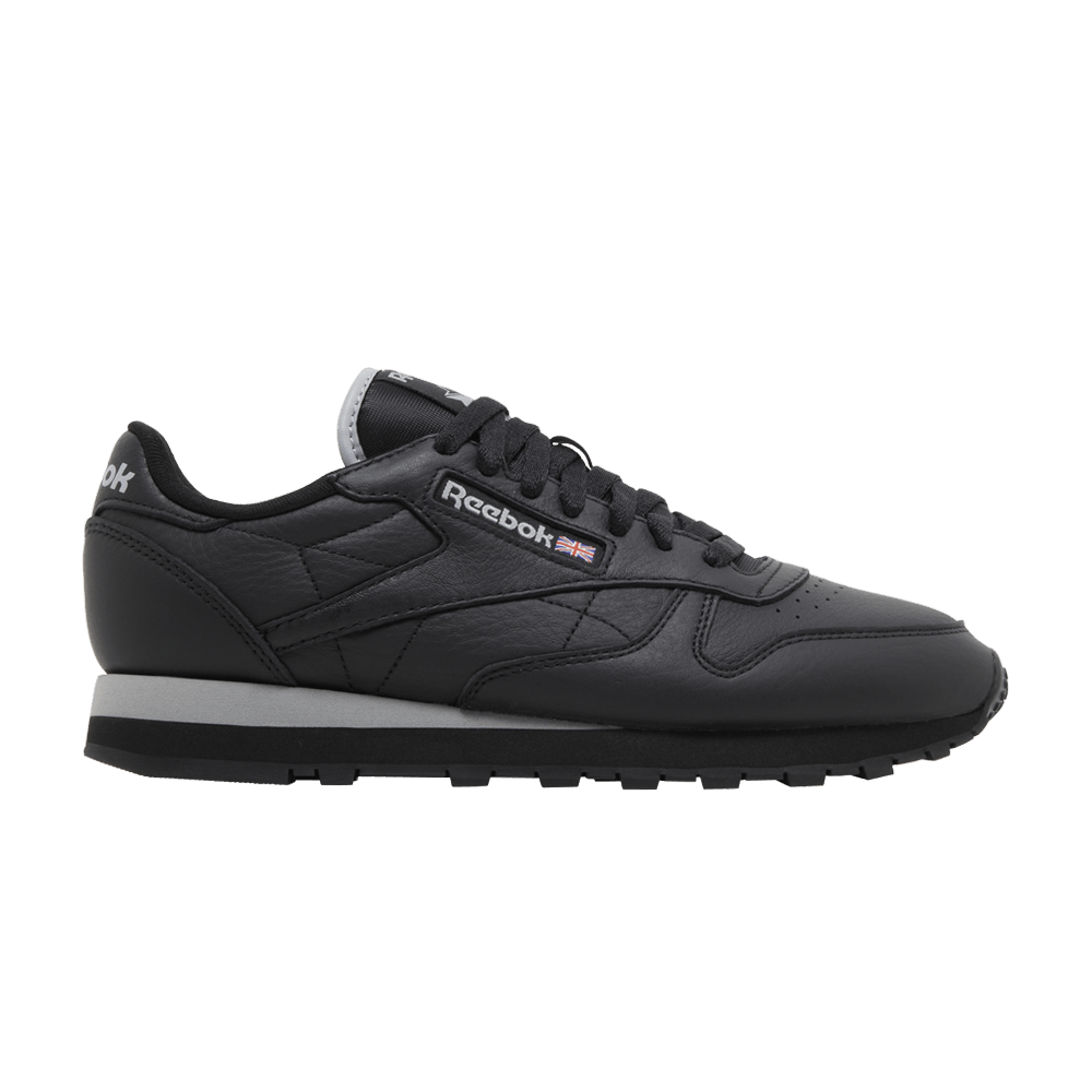 Кроссовки Reebok Classic Leather 'Black Pure Grey'