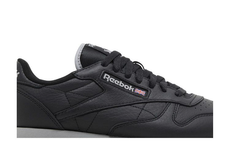 Кроссовки Reebok Classic Leather 'Black Pure Grey'
