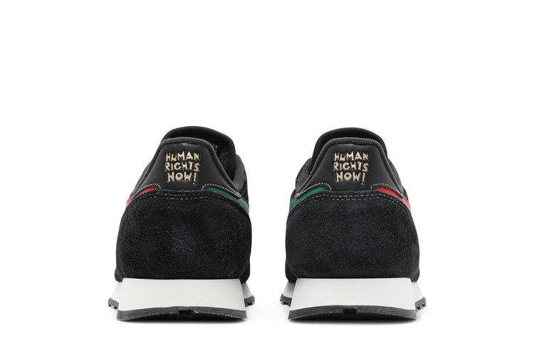 Кроссовки Reebok Classic Leather 'Human Rights Now! - Black Red'