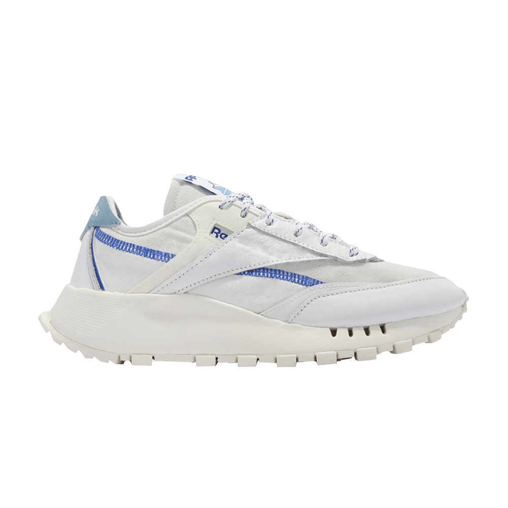 Кроссовки Reebok Classic Leather Legacy Pure 'White Court Blue'