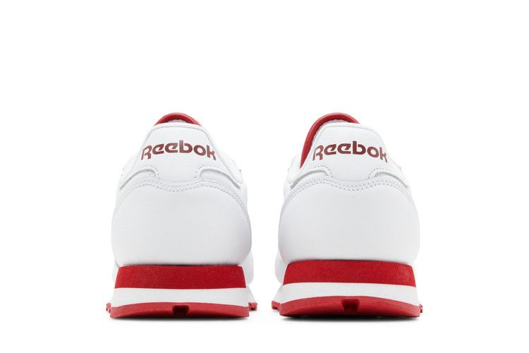 Кроссовки Reebok Classic Leather 'White Flash Red'