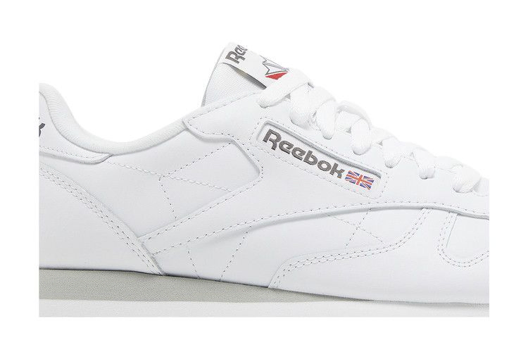 Кроссовки Reebok Classic Leather 'White Pure Grey'