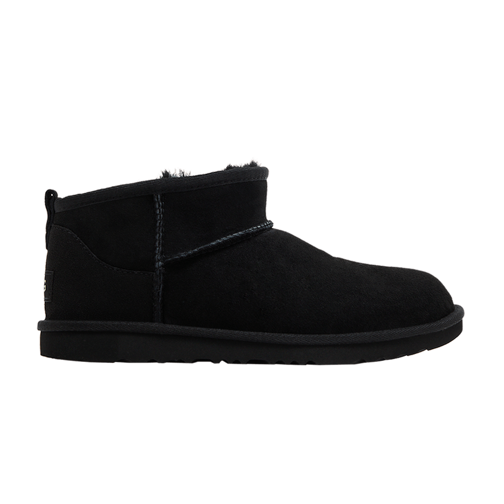 Кроссовки UGG Classic Ultra Mini Boot Kids 'Black'