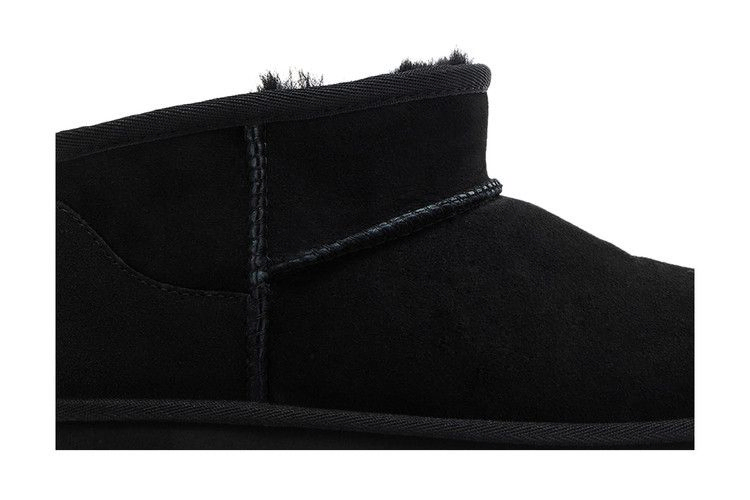 Кроссовки UGG Classic Ultra Mini Boot Kids 'Black'