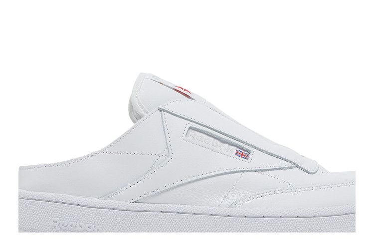 Кроссовки Reebok Club C Laceless Mule 'Triple White'