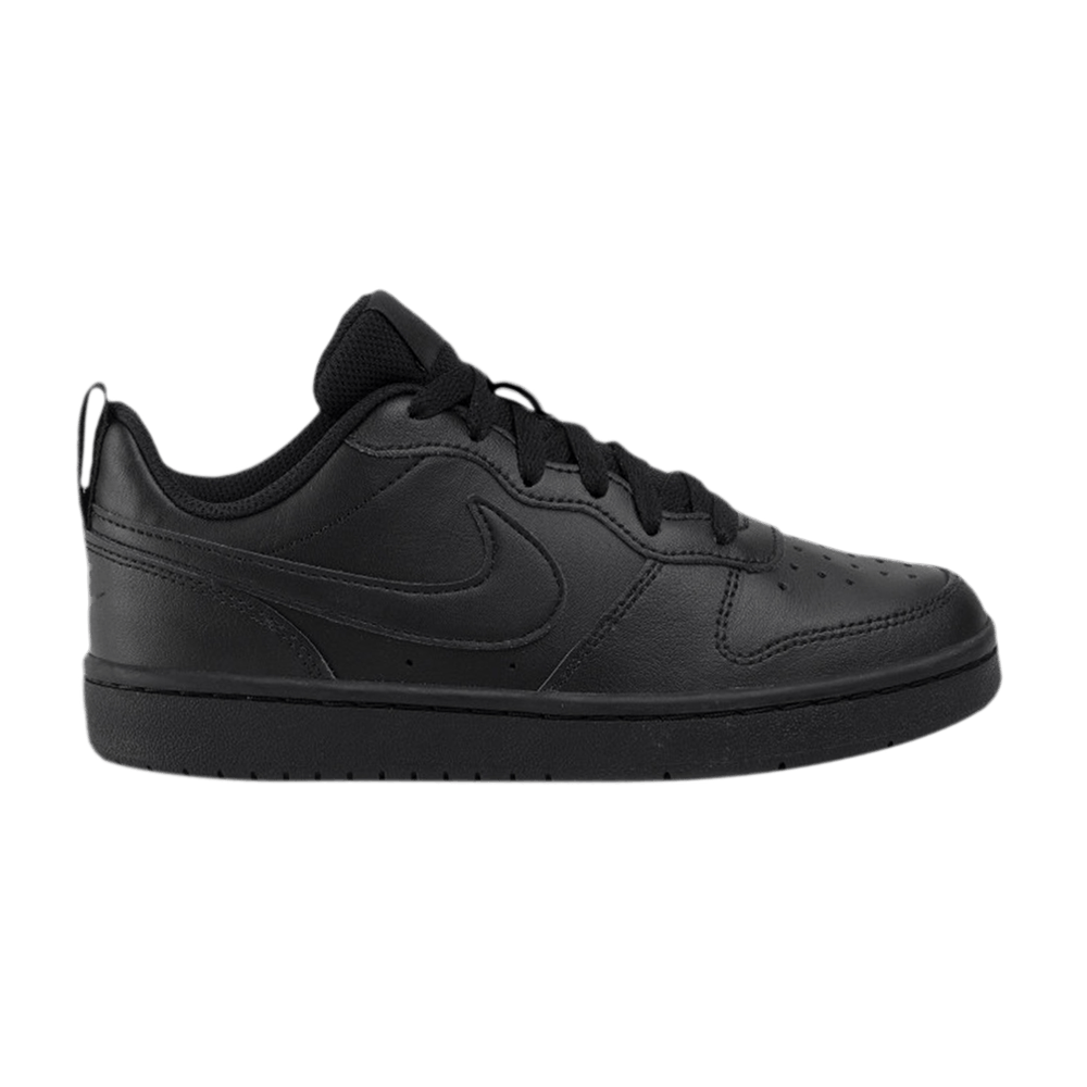 Кроссовки Nike Court Borough Low 2 GS 'Triple Black'