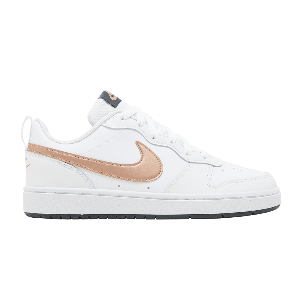 Кроссовки Nike Court Borough Low 2 GS 'White Metallic Red Bronze'