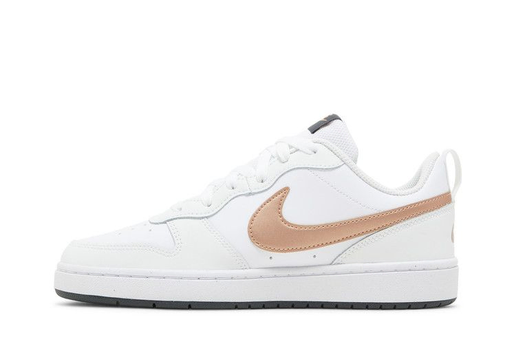 Кроссовки Nike Court Borough Low 2 GS 'White Metallic Red Bronze'