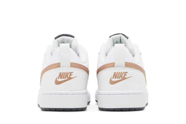 Кроссовки Nike Court Borough Low 2 GS 'White Metallic Red Bronze'