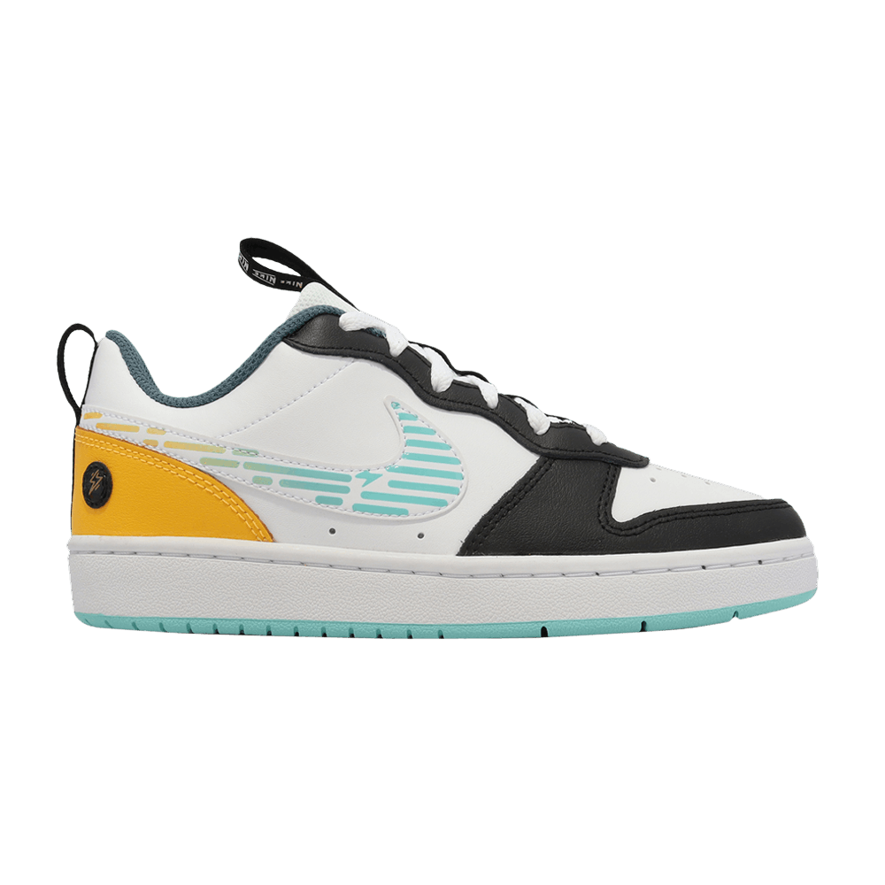 Кроссовки Nike Court Borough Low 2 SE GS 'Laser Orange Barely Green'