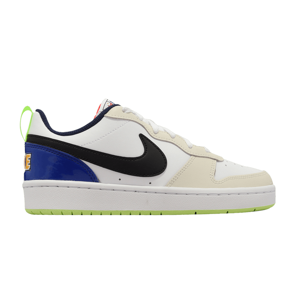Кроссовки Nike Court Borough Low 2 SE GS 'Player One'