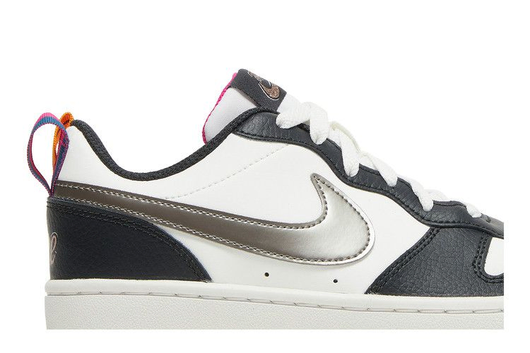 Кроссовки Nike Court Borough Low 2 SE GS 'Summit White Pink Prime'
