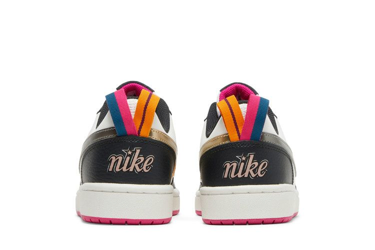 Кроссовки Nike Court Borough Low 2 SE GS 'Summit White Pink Prime'