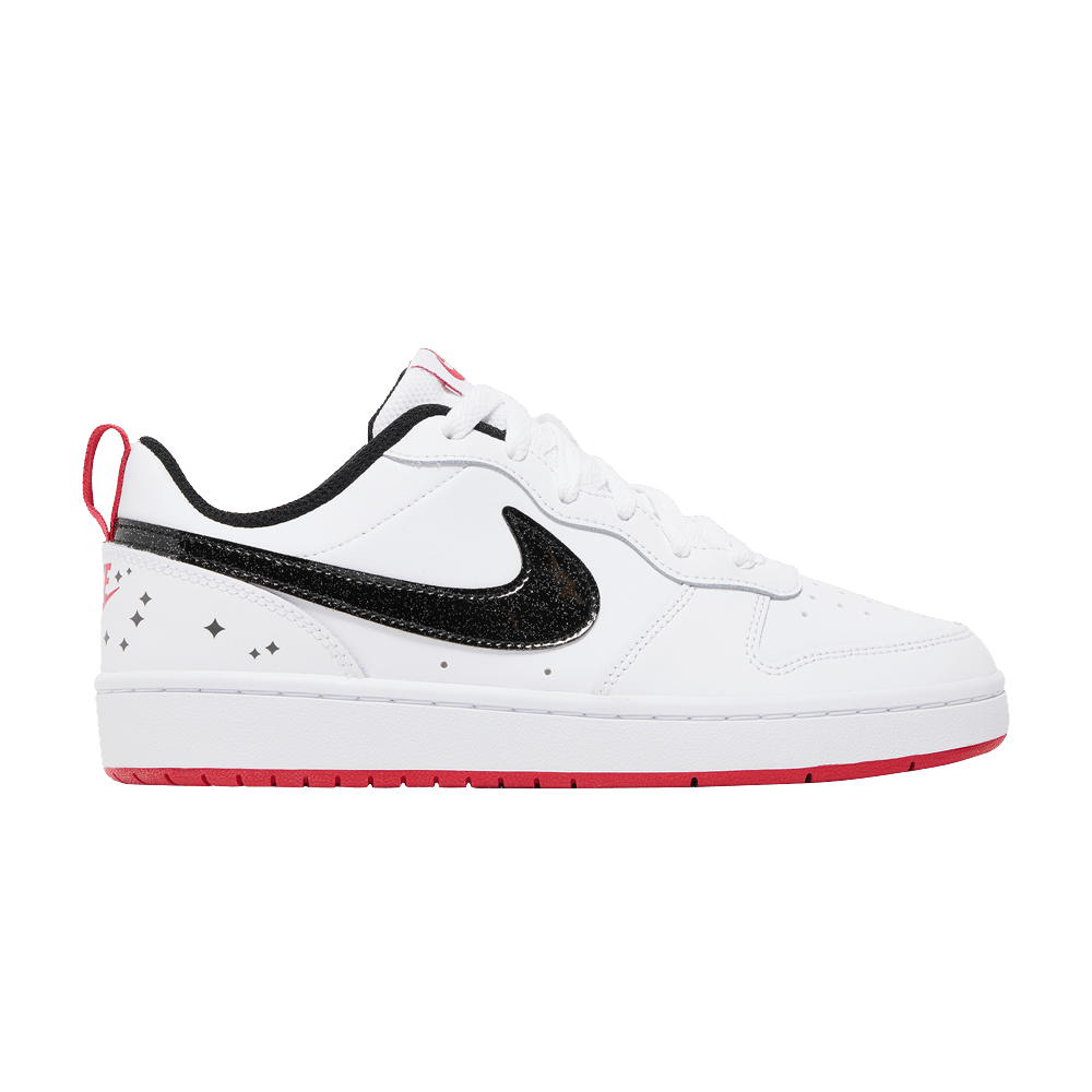 Кроссовки Nike Court Borough Low 2 SE GS 'White Very Berry'
