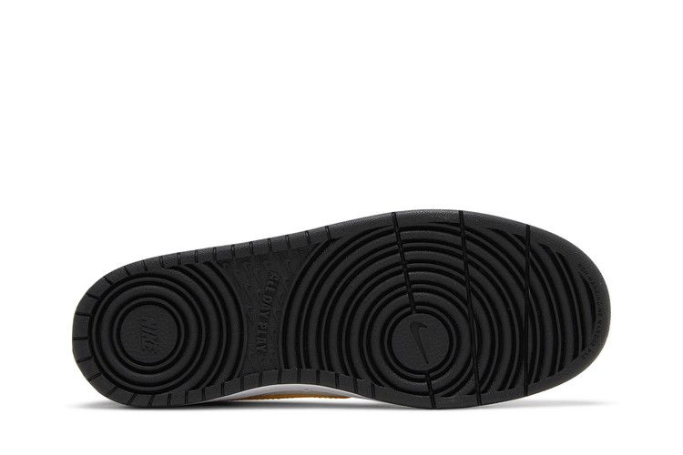 Кроссовки Nike Court Borough Low 2 SE GS 'White Yellow Strike'