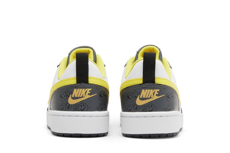 Кроссовки Nike Court Borough Low 2 SE GS 'White Yellow Strike'