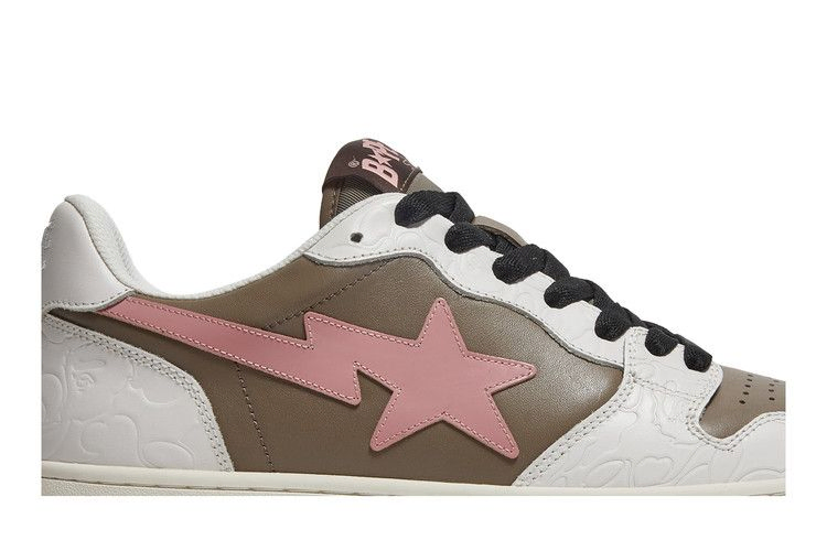 Кроссовки BAPE Court Sta 'Brown Pink'