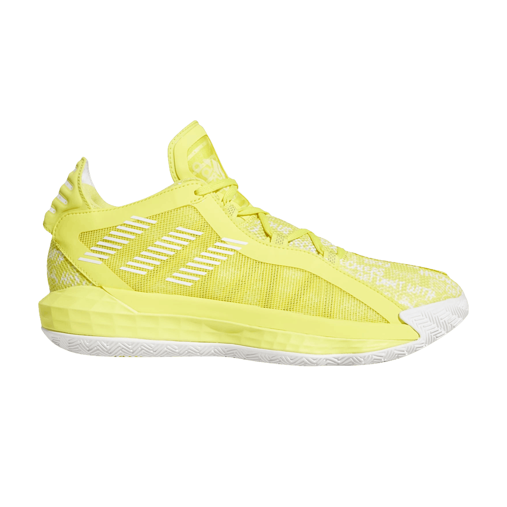 Кроссовки adidas Dame 6 GCA 'Shock Yellow'
