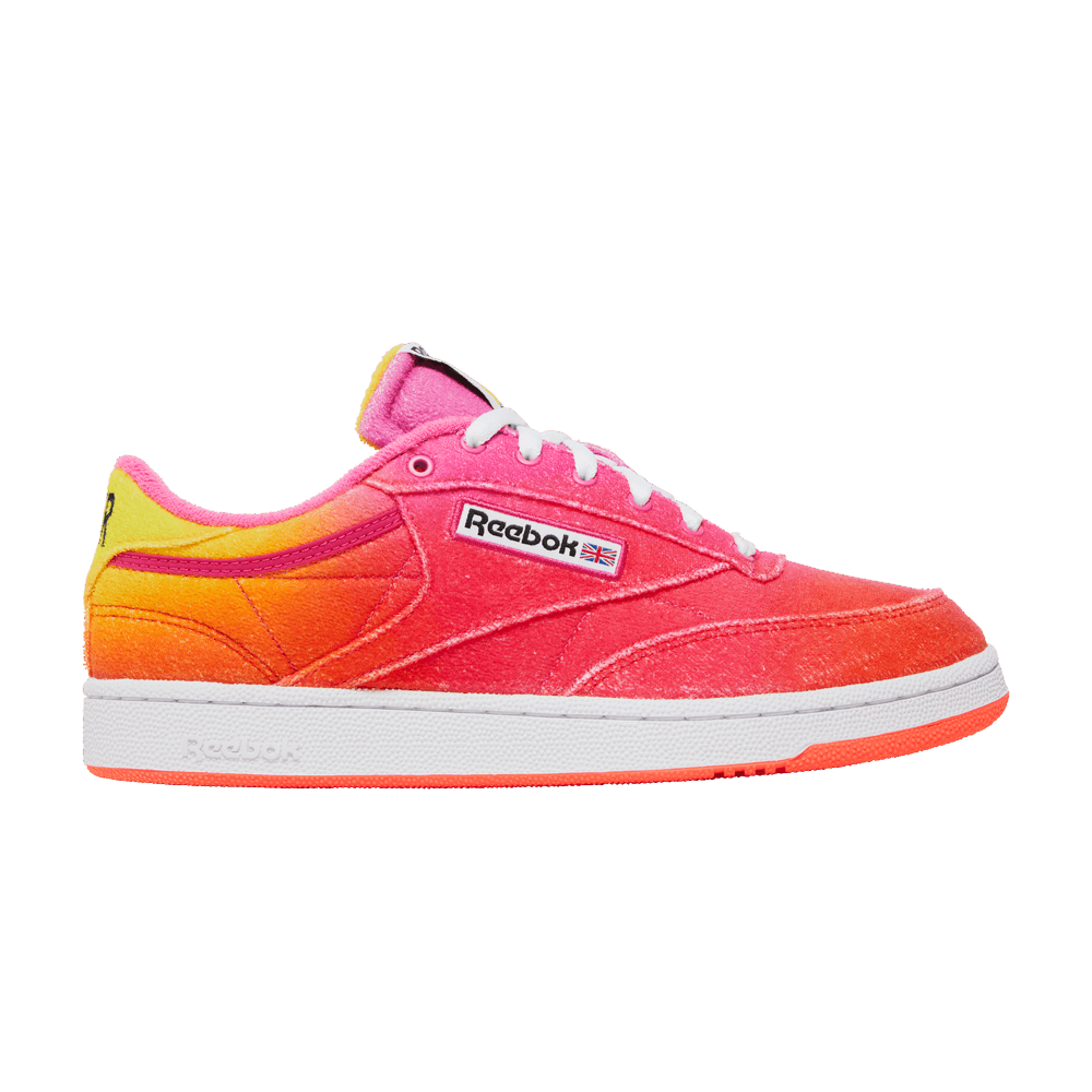 Кроссовки Reebok Daniel Moon x Club C 85 'Atomic Pink Alert Yellow'