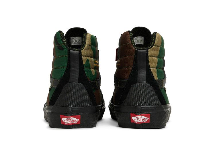 Кроссовки Vans DEFCON x Sk8-Hi Notchback GTX 'Black Woodland Camo'