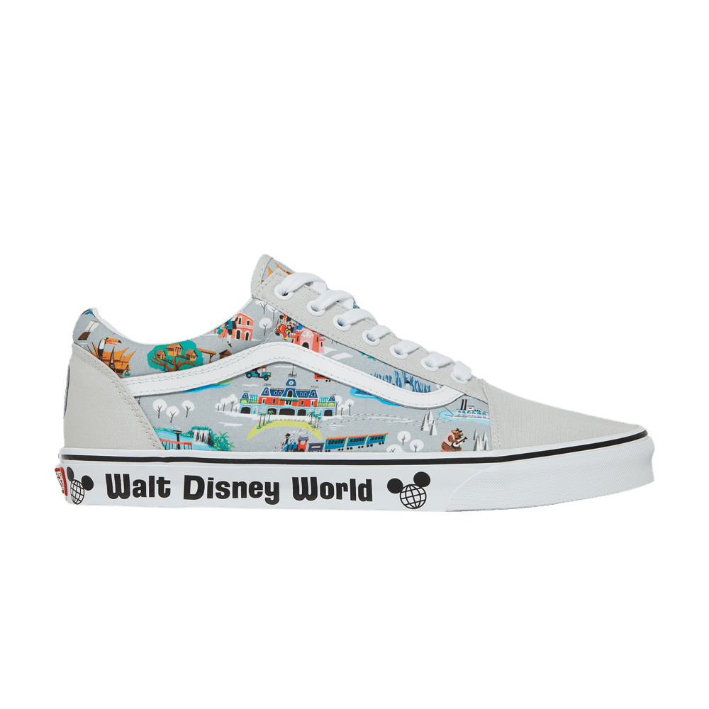 Кроссовки Vans Disney x Old Skool '50th Anniversary - Disney Park Map'
