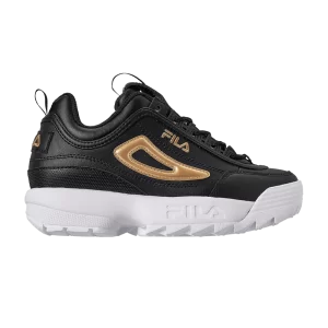 Черный/Белый/Золотистый металлик