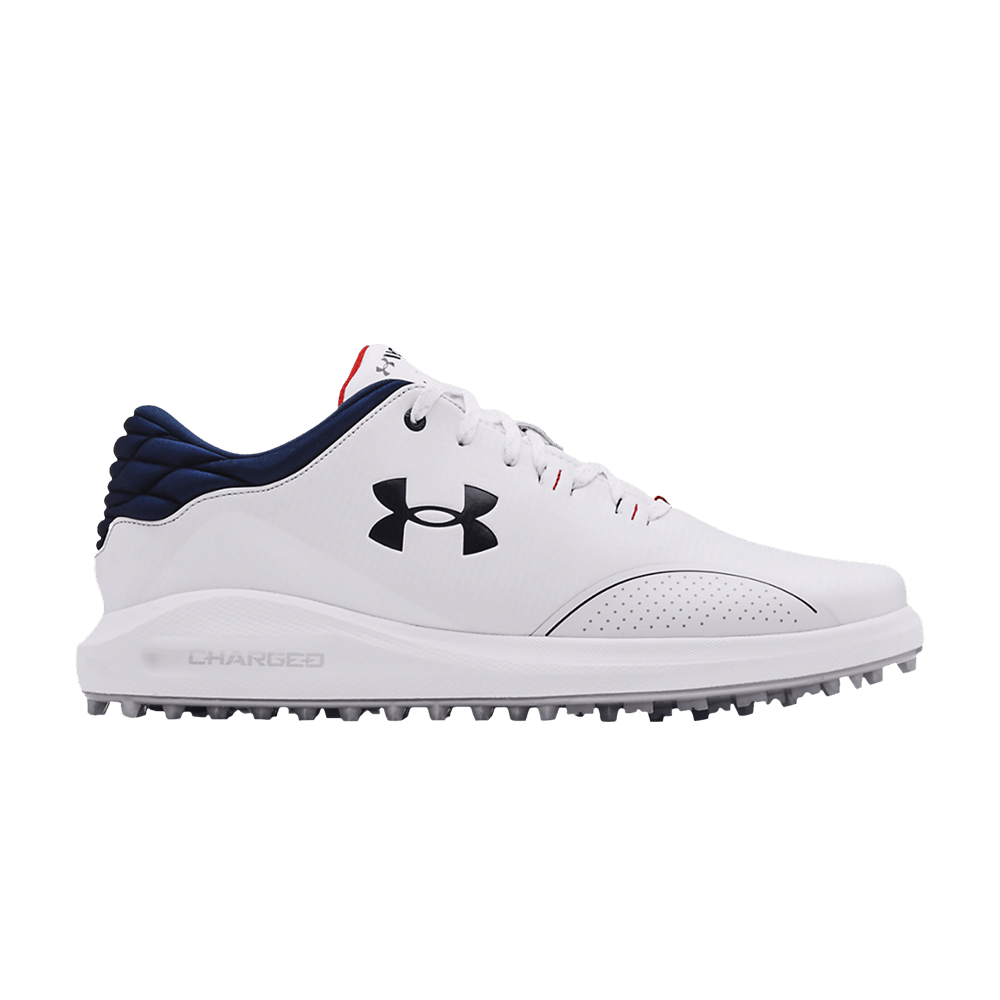 Кроссовки Under Armour Draw Sport Spikeless 'White Academy'