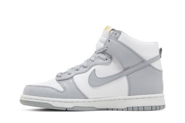 Кроссовки Nike Dunk High Next Nature GS 'Wolf Grey Marigold'