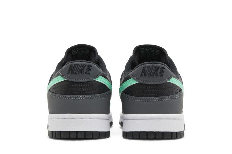 Кроссовки Nike Dunk Low 'Black Green Glow'