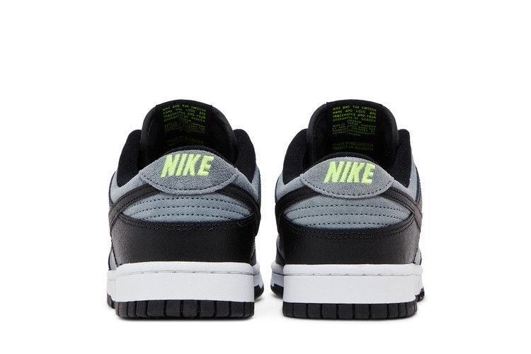 Кроссовки Nike Dunk Low 'Black Grey Green Strike'