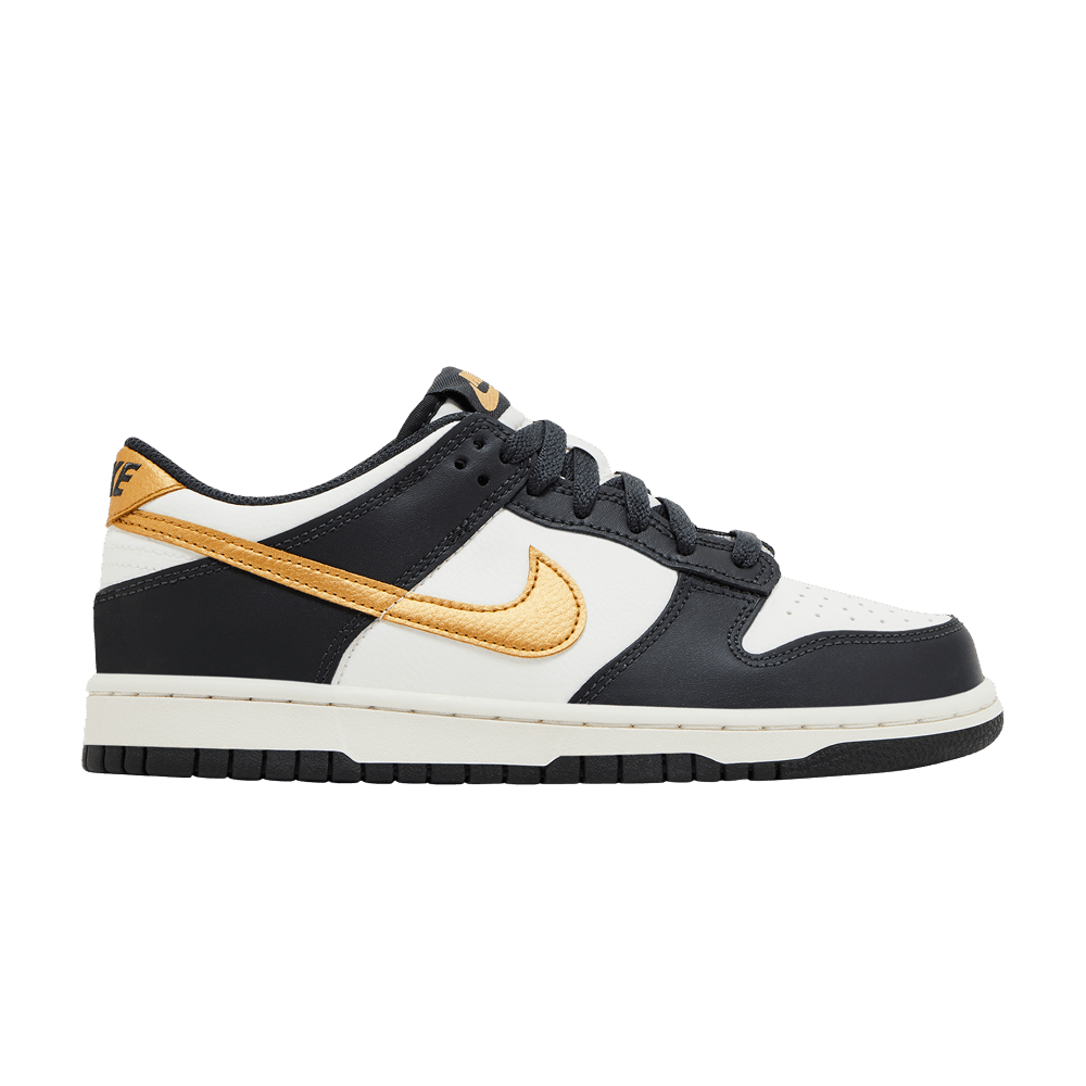 Кроссовки Nike Dunk Low GS 'Anthracite Metallic Gold'