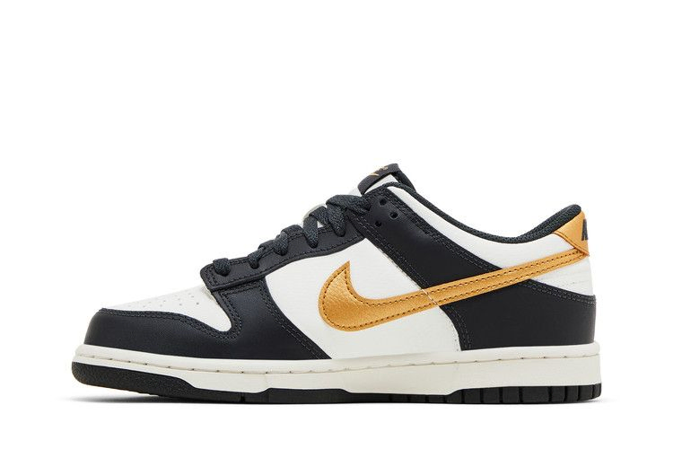 Кроссовки Nike Dunk Low GS 'Anthracite Metallic Gold'