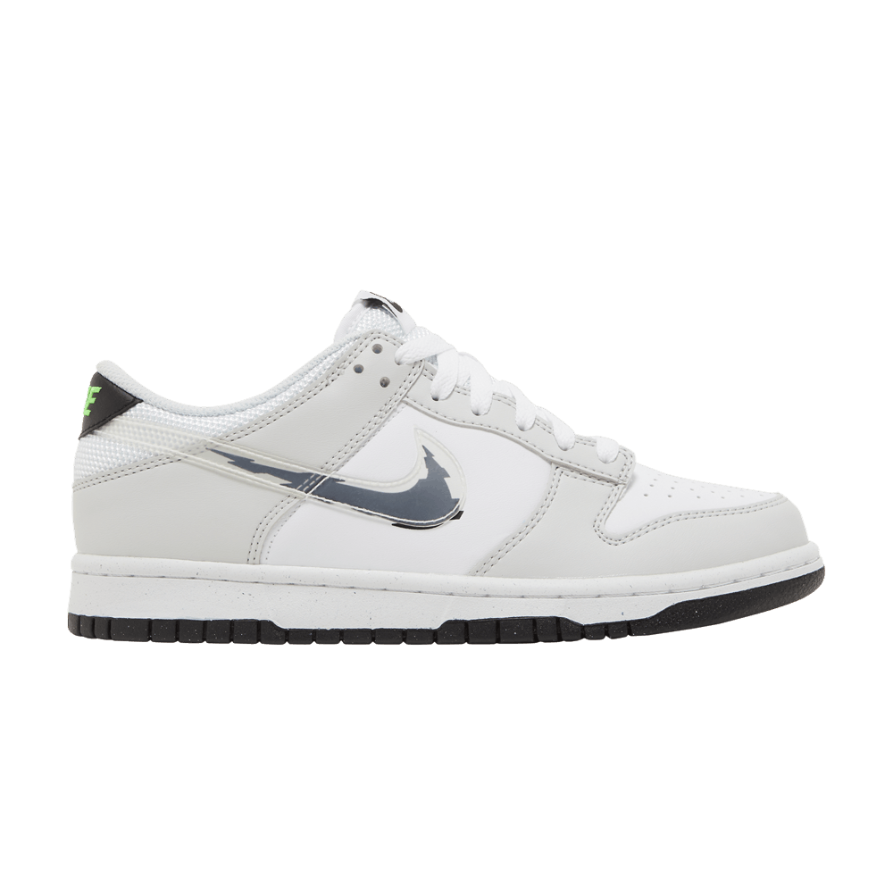Кроссовки Nike Dunk Low GS 'Glitch Swoosh'