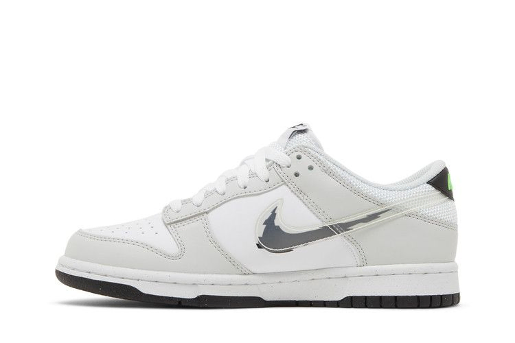 Кроссовки Nike Dunk Low GS 'Glitch Swoosh'