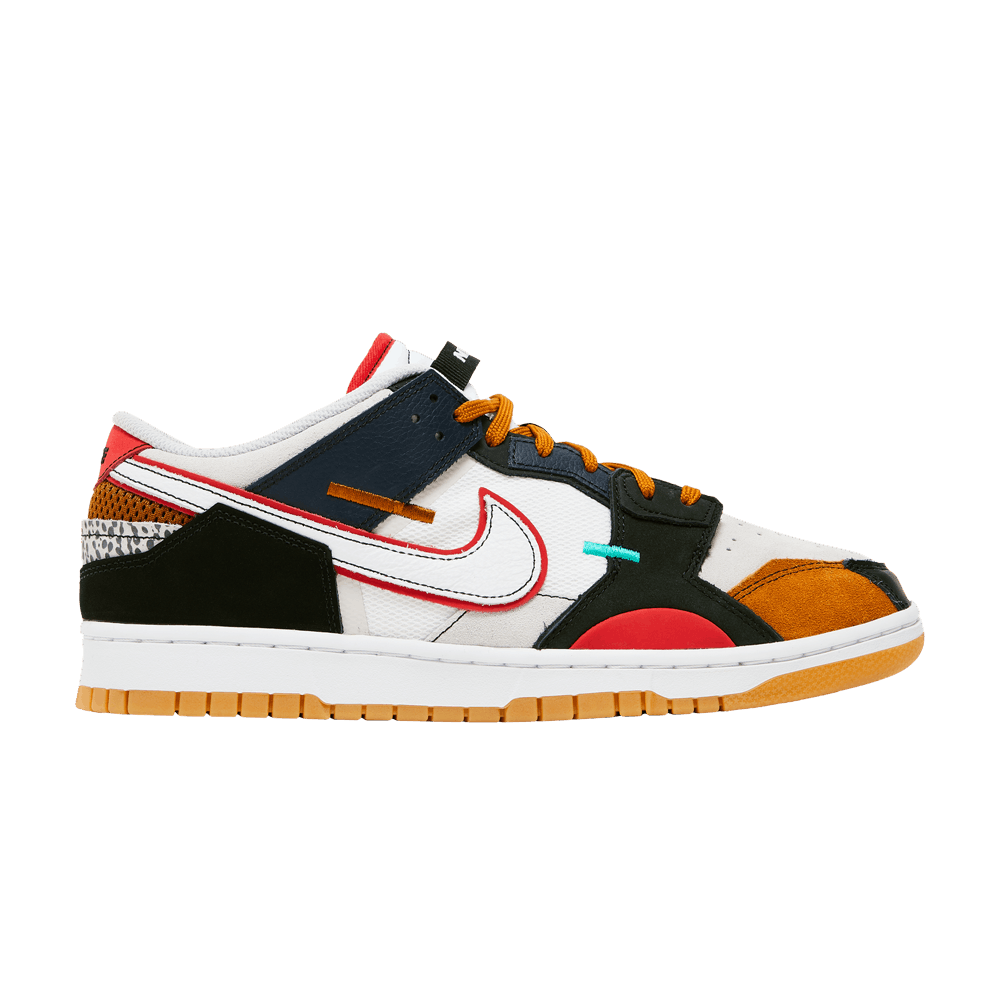 Кроссовки Nike Dunk Low Scrap Premium 'University Red'