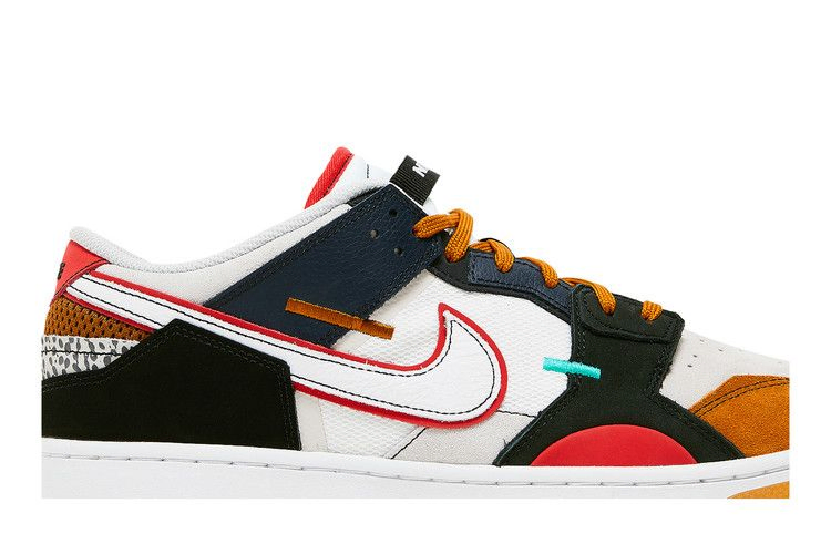 Кроссовки Nike Dunk Low Scrap Premium 'University Red'