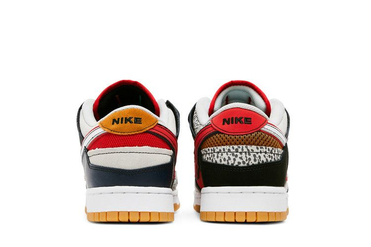 Кроссовки Nike Dunk Low Scrap Premium 'University Red'